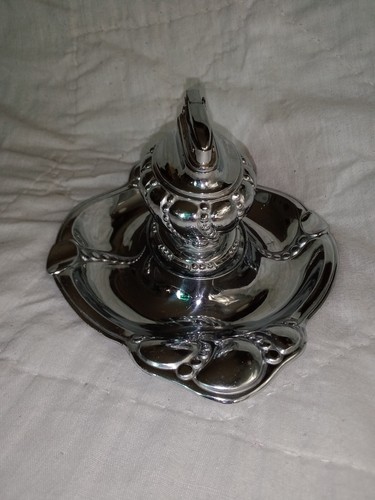 Vintage Omsco Lite Table Lighter With Ashtray Base Made In Japan Mid Century Mod - Picture 2 of 9