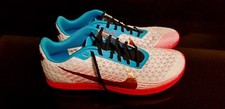 Nike Zoom Track Waffle Run Sneaker White Blue Orange Gold 10.5 Mint Condition