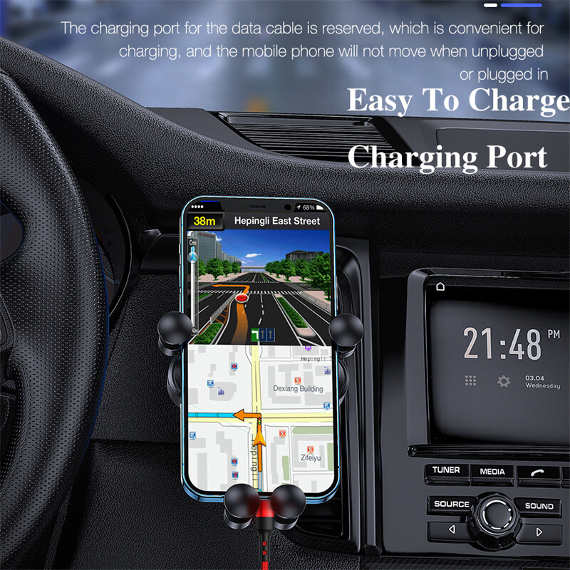 Car Air Vent Mount Bracket Cell Phone Holder Stand For Samsung S23 S22