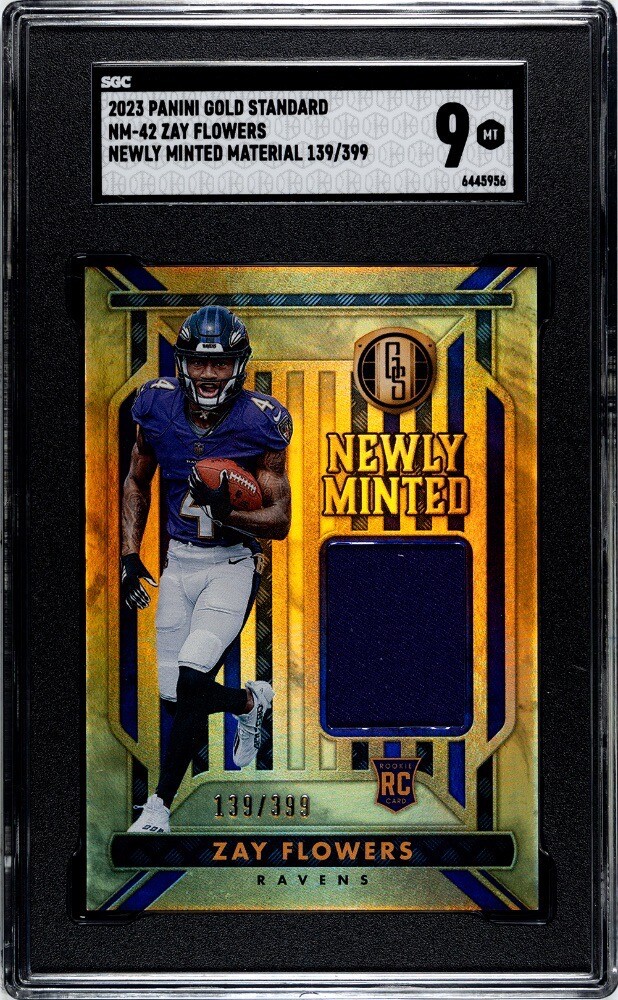 SEENAページ 2023 Panini Gold Standard - Newly Minted Memorabilia Zay