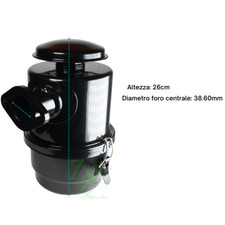 FILTRO ARIA CON CAPPELLO COMPLETO MOTORE LOMBARDINI LDA100 4LD640 4LD705