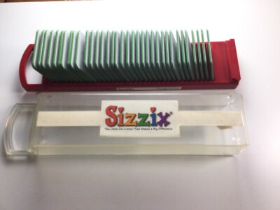 Sizzix Sizzlits Playground Alphabet Die Set of 35 & Case Complete