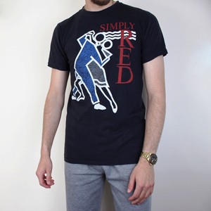 simply red t shirt