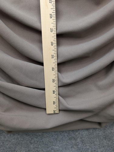 Abercrombie Fitch Dress Womens Large Brown Bodycon Mini Lined Ruched Minimalist - Picture 11 of 19