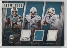 2016 Panini Absolute Team Trios Materials 18/99 Jarvis Landry Devante Parker v9t
