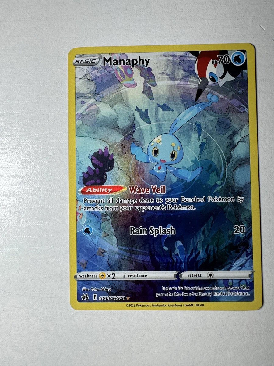Manaphy GG06/GG70 Crown Zenith: Galarian Gallery for sale | eBay