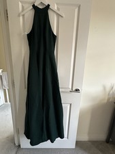 Green ladies street dress, US Size 2, Long Dress uk size 8 