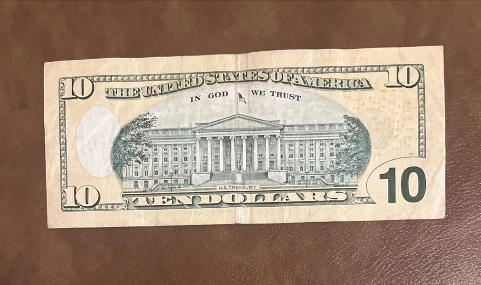 5/26/1976 Birthday / Anniversary Date Note May 26th 1976 $10 Ten Dollar Bill - Image 3 of 4