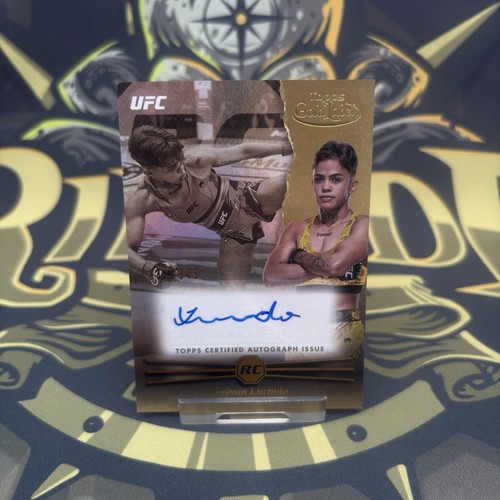 Iasmin Lucindo RC UFC Topps Gold Label 2024 Rookie Auto Card #RCA-IAL - Picture 2 of 4