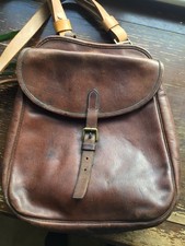 Borsa a tracolla vintage in pelle fatta a mano 50 cartucce borsa da tiro