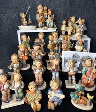 Pc Hummel Goebel Club Signed Figure Lot # 52 128 479 373 Just Fishing In Box