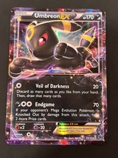 The Pokémon Company Umbreon EX 55/124 Fates Collide Full Art Holo Ultra Rare on eBay