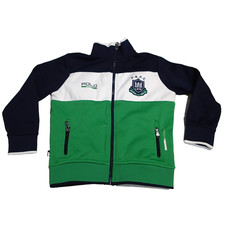 Ralph Lauren Polo Sport toddler 4/4t Color Block Full Zip Jacket green white