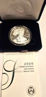 2020-W Proof American Silver Eagle Dollar $1 OGP & COA