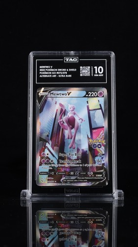 Mewtwo V graded TAG 10 for sale on eBay