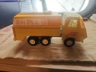 Vintage Tonka Shell Tanker Fuel Delivery Truck Yellow USA  #55010 1970’s 5.5”