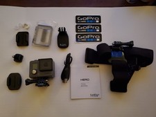 GoPro HERO Action Camcorder - Gray - TESTED Working, Great Condition