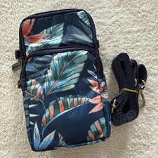 Print Classic Cell Phone Bag - Portable Multifunctional Crossbody Bag With