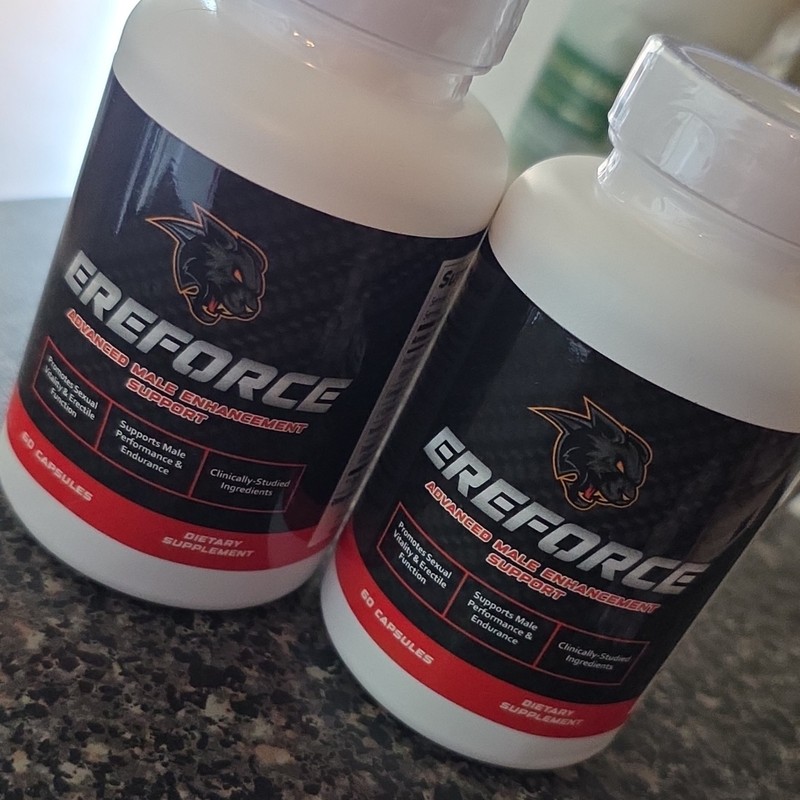 Ereforce Male Enhancement Dietary Supplement Capsules 60 Ct Clinically-Studied
