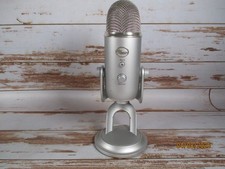 Blue Yeti USB Condenser Microphone Silver Edition Multi Pattern Used