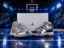 Jordan 11  LA Dodgers World Championship  PE Men's Size US 7-12