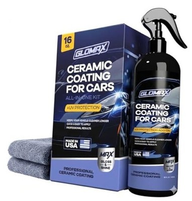 Premium Ceramic Coating for Cars with UV Protection (16 oz)   Dark Blue