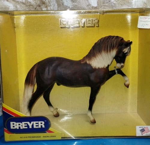 Breyer Promenade Andalusian 1990 made in USA # 918 NRFB new in box