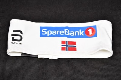 Bjorn Daehlie Norway Headband Polyknit Sparebank Ski Cross Biathlon