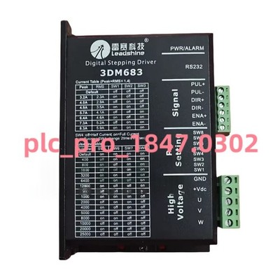 1PCS New LeadShine 3DM683 3 Phase Digital Stepper Motor Driver 20-60VDC 0.5-8.3A
