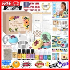 Bath Bomb Making Kit- 49Pcs DIY Bath Bomb Kit for Aldult, Make Your Own Showe...