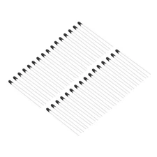 NTC Thermistors Resistor, 24Pcs 10KOhm MF52A-104 1% Accuracy Temperature Sensor