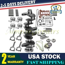Engine Overhaul Rebuild Kit -Crankshaft/Conrods/Piston /Gasket For BMW N20 2.0L