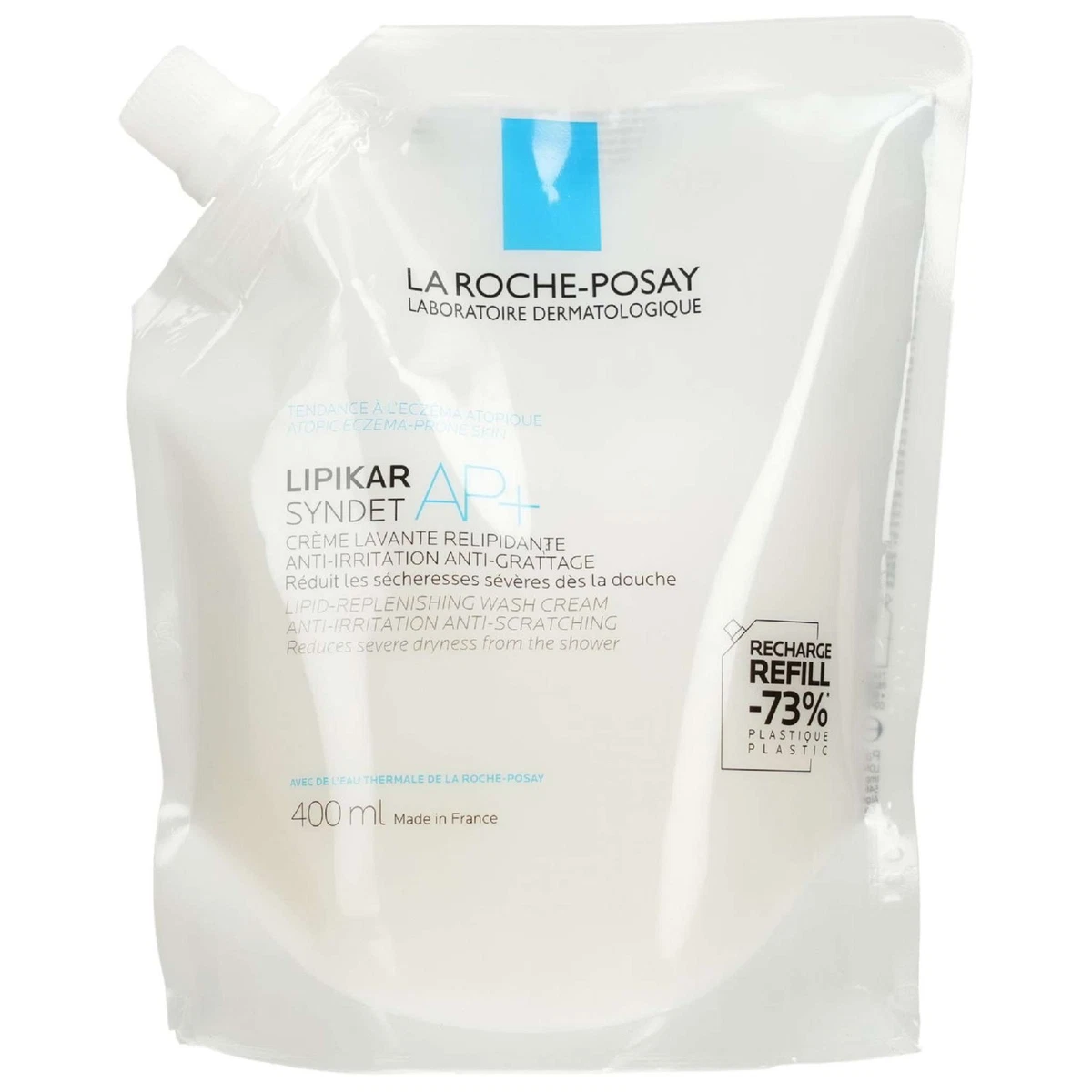 LA ROCHE-POSAY Lipikar Syndet AP+ Nachfüllpack 400ml PZN 20225385