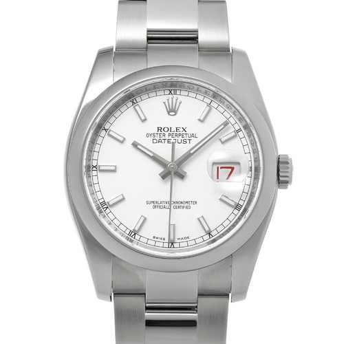 ROLEX Datejust 116200 white WATCH 721981