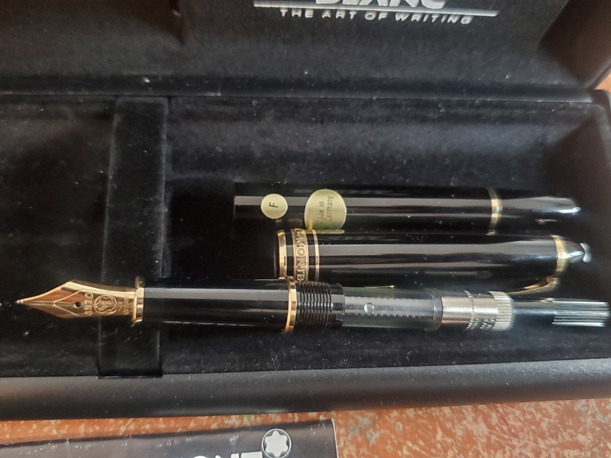 Montblanc Meisterstuck Classic 144 14k F Fountain Pen | eBay