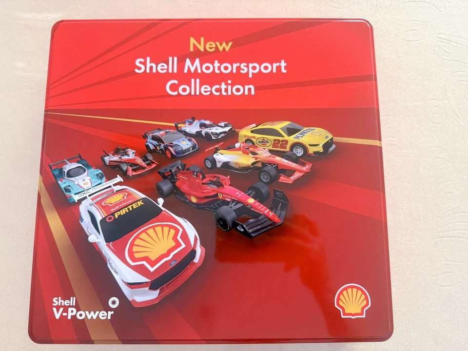 Shell Motorsport 2025 Limited Edition Complete Collection Full Box/Tin Set NEW - Image 2 of 4