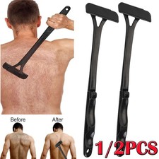 Back 17" Razor Shaver Groomer Full Body Leg Hair Removal Trimmer Set Long Handle