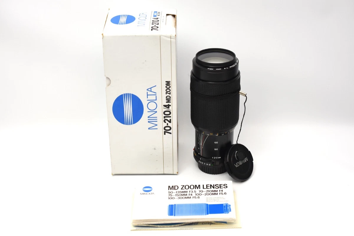 Minolta Zoom 70-210mm Focal Camera Lenses for sale | eBay