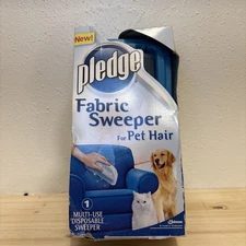 Pledge Fabric Sweeper Pet Hair Multi-Use Disposable SEALED NEW DISCONTINUED