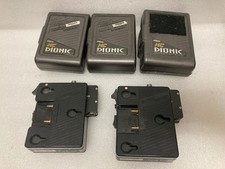 3 Anton Bauer HC Dionic Gold Mount Battery W 2 ANTON BAUER T-100 TRANSMITTER