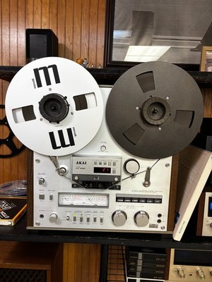 Akai GX-625 Reel to Reel Tape Deck 3-Motor Direct Drive 4-Track AS IS READ
