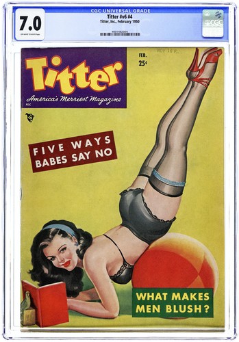 Titter America's Merriest Revue Vol. 6 #4 Cgc 7.0 1950 4601482004 - Photo 1 sur 3