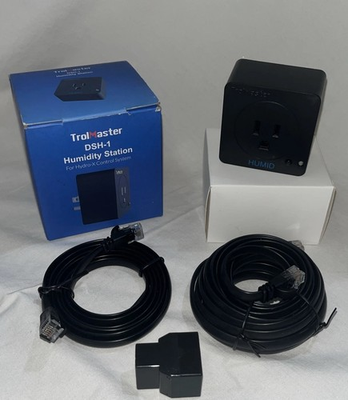 #ad TrolMaster Hydro X Humidity Device Station DSH 1 W Both Cords amp; T Splitter $39.99