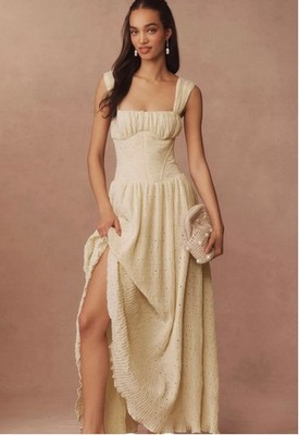 For Love & Lemons Bustier Maxi Dress Eyelet Corset Maxi Dress S | eBay For Love & Lemons Bustier Maxi Dress Eyelet Corset Maxi Dress S | eBay