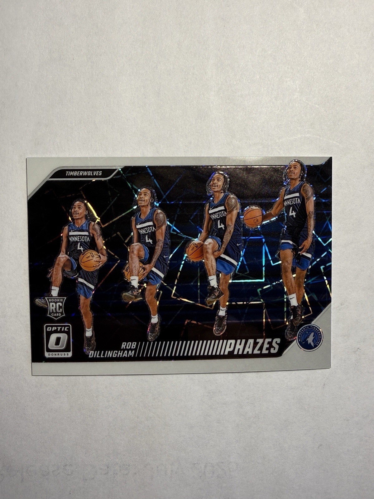 2024-2025 Panini Optic Phazes Case Hit - Bob Dillingham RC - #26