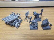 Dwarf Organ Gun w/crew Warhammer The Old World 