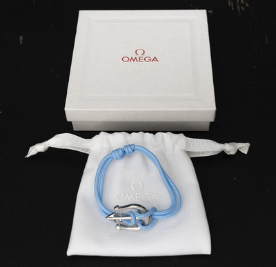 Omega Seamaster Summer Blue Trident Cord Bracelet