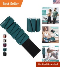 Ankle Weights Set of 2 1 lb/2 lb/3 lb Each Adjustable Wrist Weights for Women...