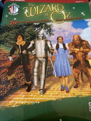 Th Wizard of Oz Solos Tenor Saxphone Songbook Sheet Music SEE FULL LIST W CD NEW