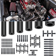 For Lincoln Accessories Engine Silicone Vacuum Line Tubing Kit 113pcs Connector